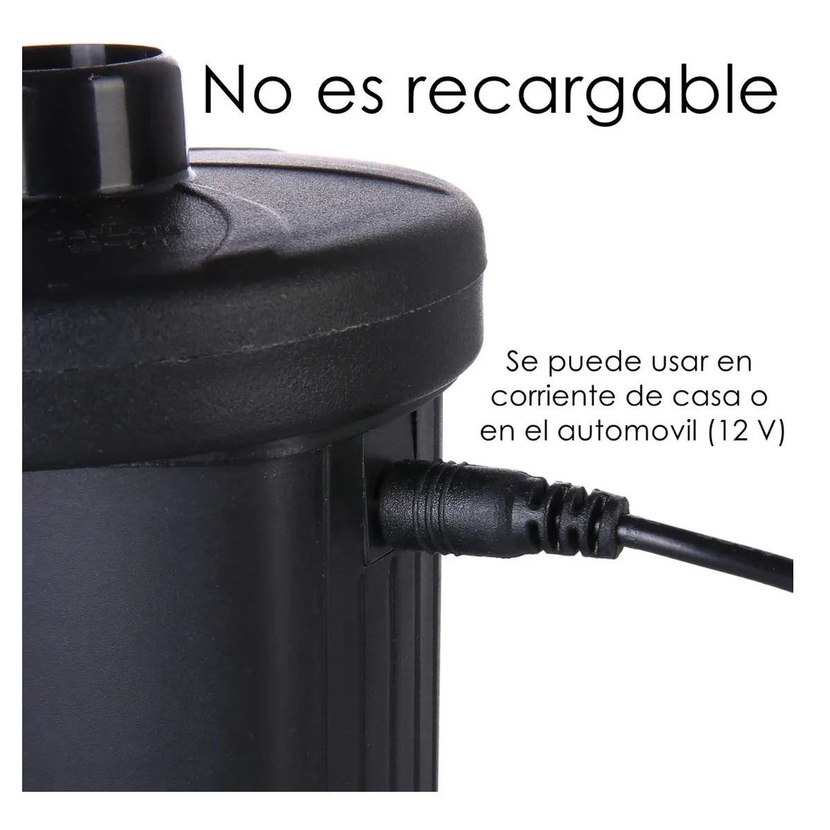 Bomba De Aire Electrica 120v Auto Inflables Colchon Albercas