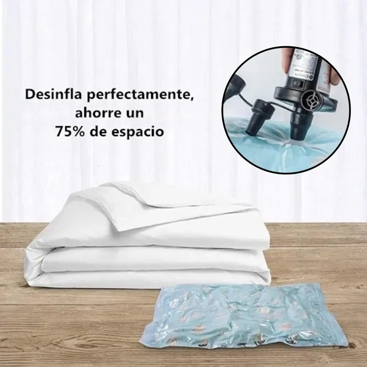 Bomba De Aire Electrica 120v Auto Inflables Colchon Albercas