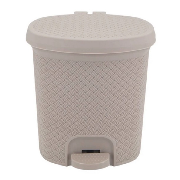 Bote de Basura con Pedal Gris 6.5 l