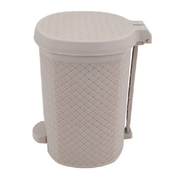 Set de 2 Botes de basura con pedal Gris