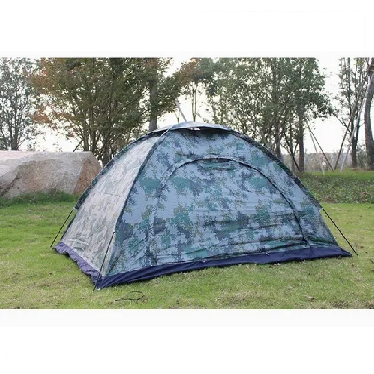 Tienda Casa De Campaña 2 Personas Camuflaje Digital