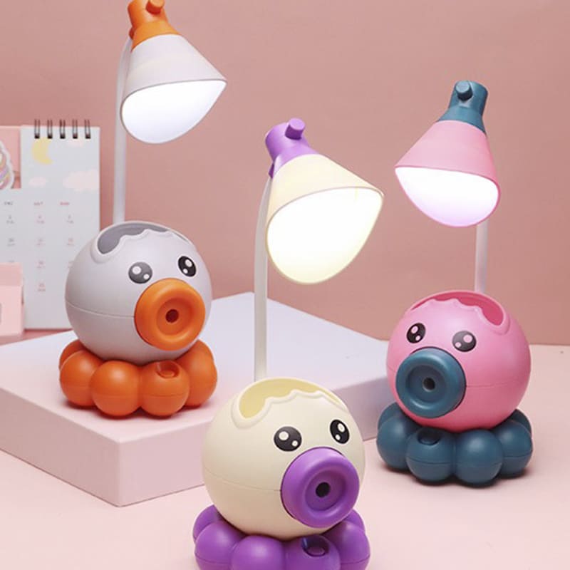 Lámpara pulpo sacapuntas