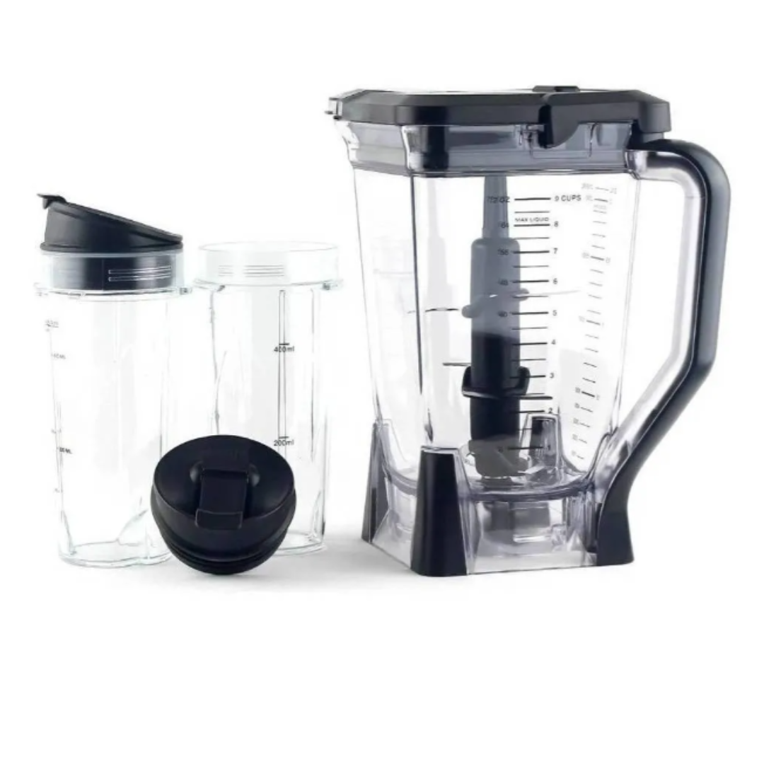 Licuadora Ninja Professional Blender & Nutri Ninja Cups Bl660 2.15 L Gris 120v