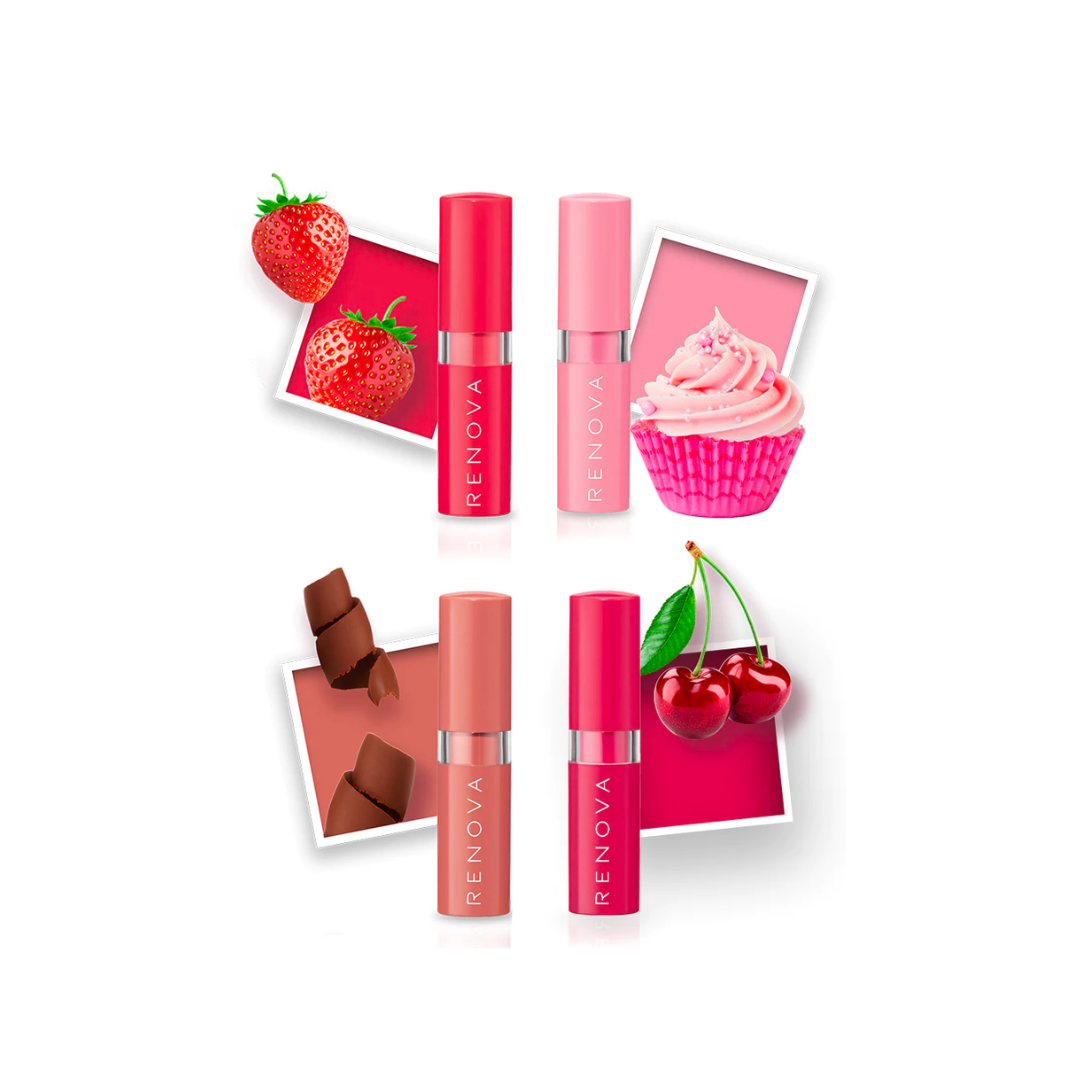      Bálsamo Humectante Fruta Reparador De Labios Renova Original