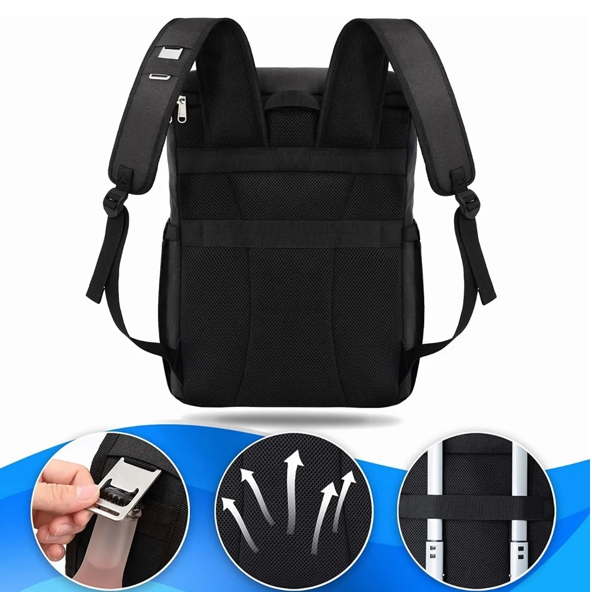  Mochila Hieleras Enfriador Bolsa Impermeable Portátil 27 Ltros
