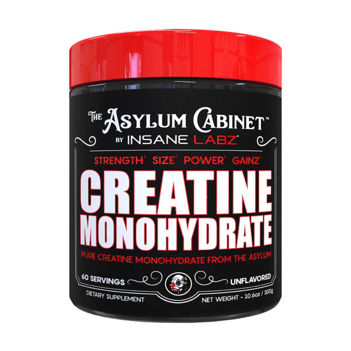 Creatina Insane Labz Creatine Monohydrate 300g 60 Serv.