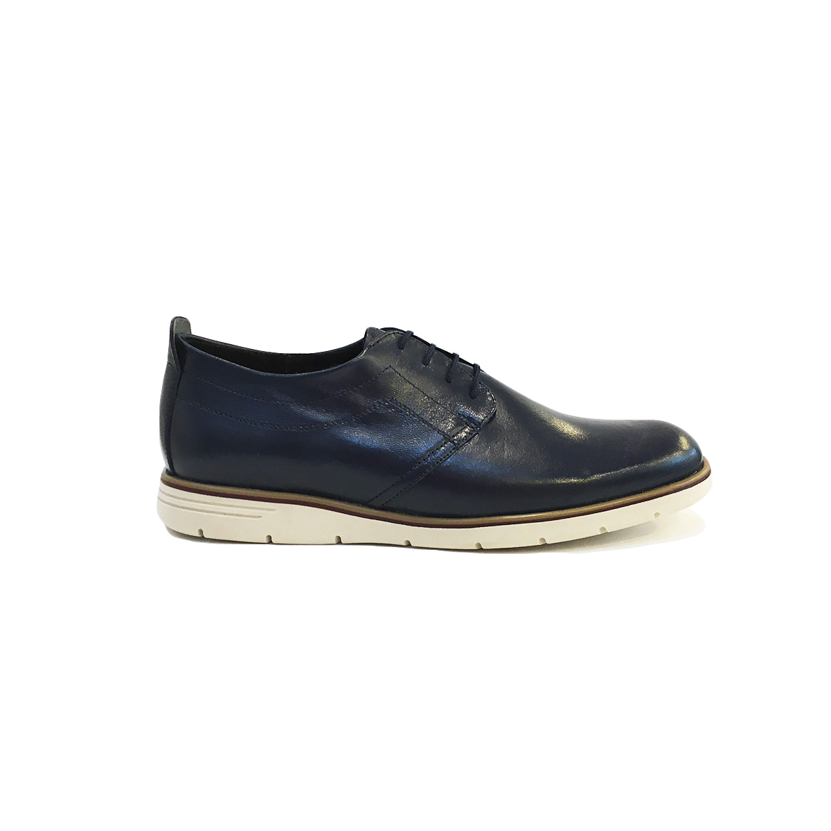 Zapatos Azules Calzado Mariles Casual Piel Caprino 340