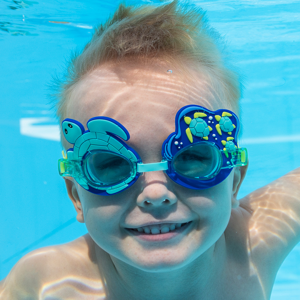 Goggles Infantiles Para Natación 3 A 8 Años Mayoreo 3 Pzas