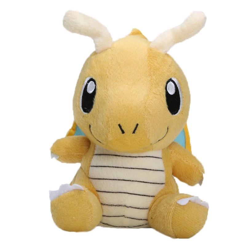 Peluche Pokémon Dragonite Tomy 20 cm - Jaune - Animal en peluche