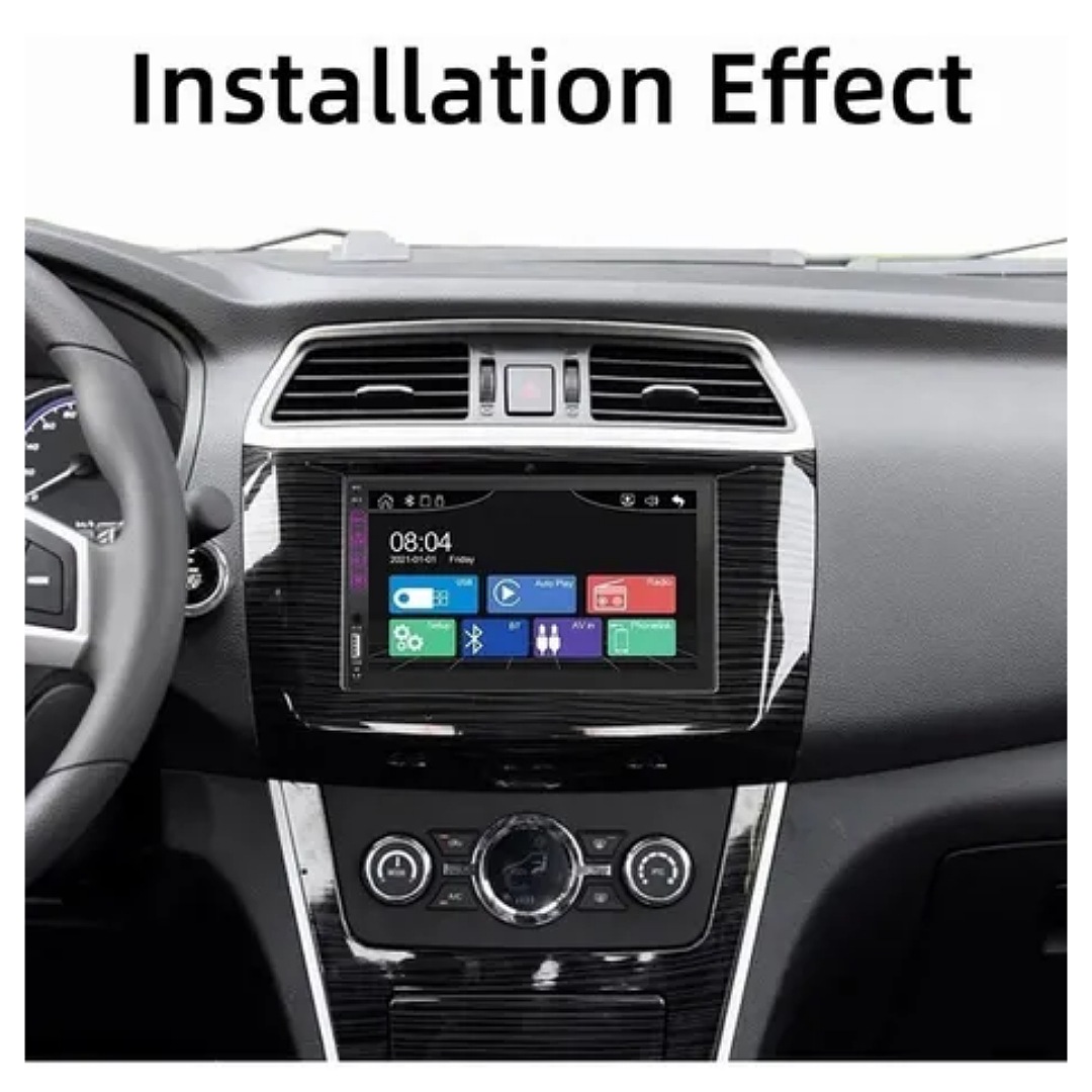 Auto Estéreo Pantalla 7 Touch Hd Mp5 Aux Fm Enlace Espejo