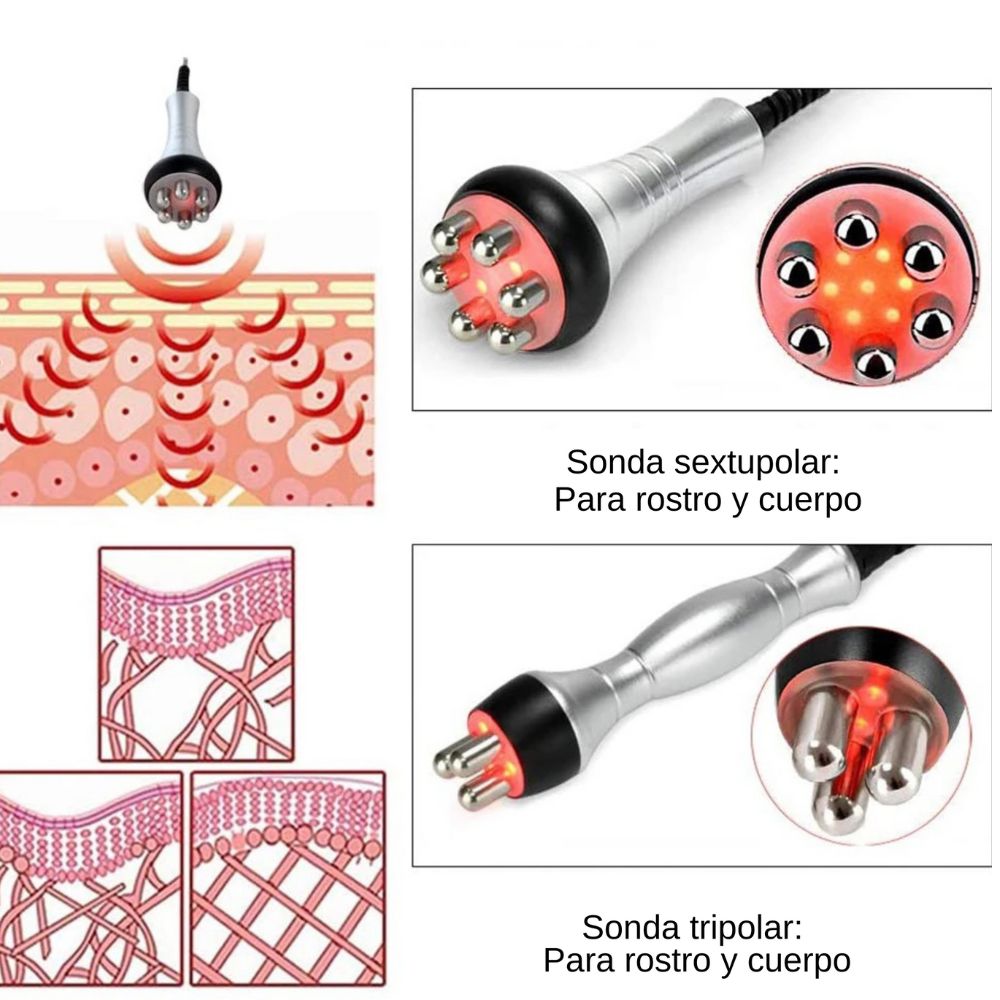 Máquina Radiofrecuencia Corporal y Facial Mesoterapia