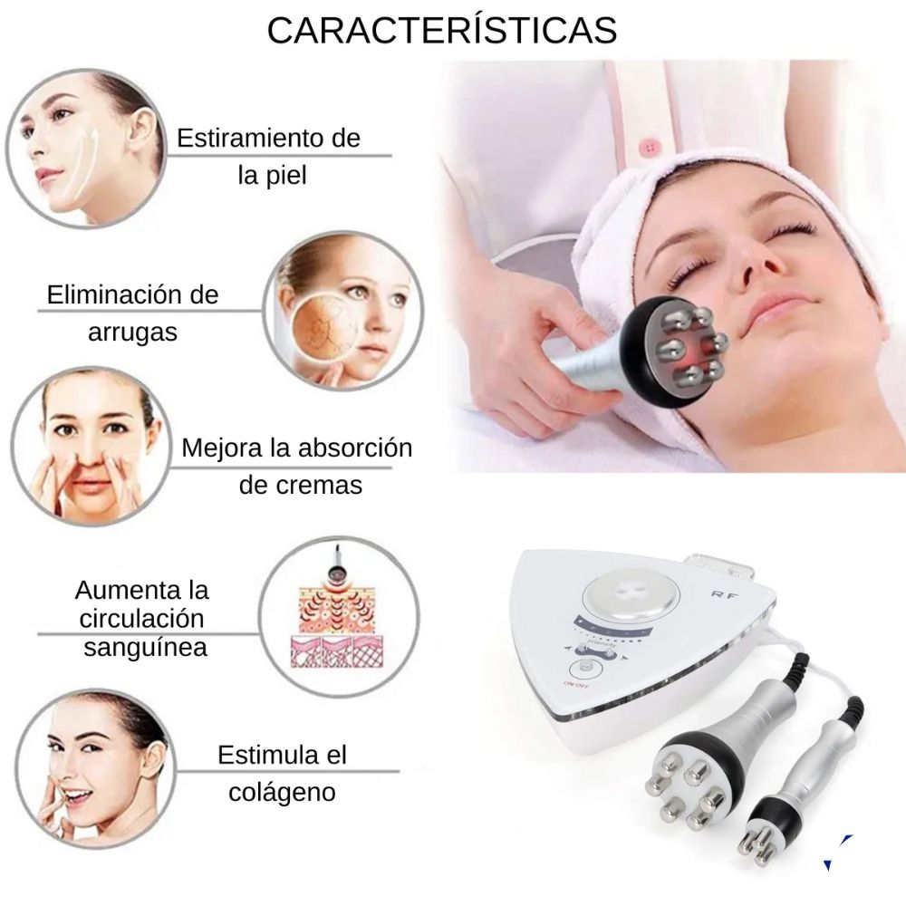 Máquina Radiofrecuencia Corporal y Facial Mesoterapia