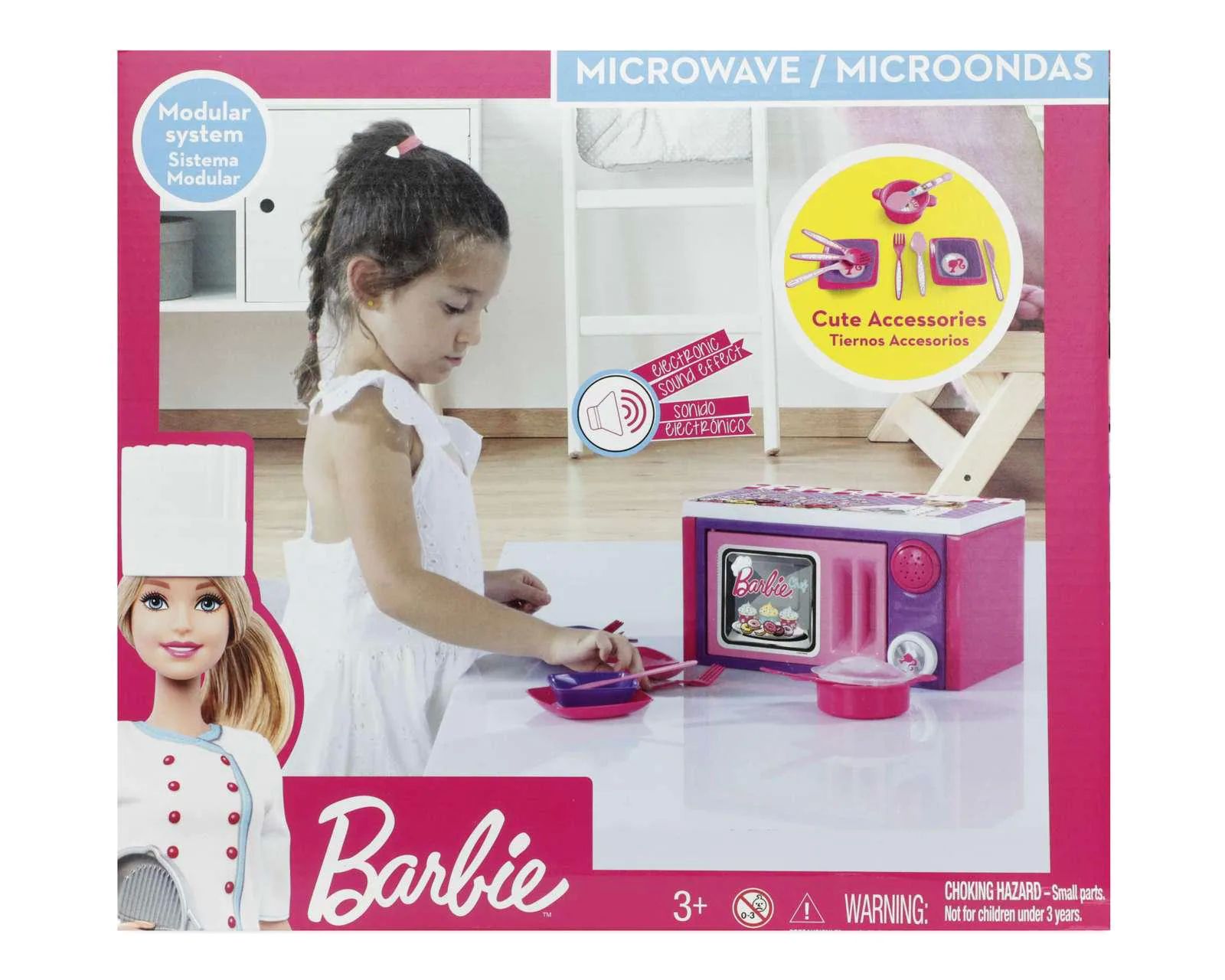Mini hornito Barbie con Accesorios