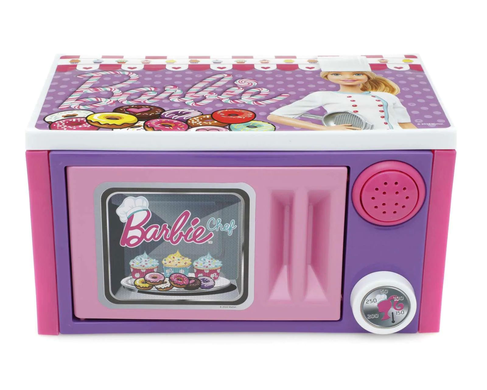 Mini Horno De Microondas Para Muñecas Barbie