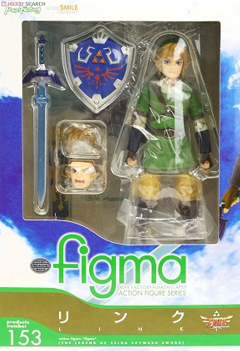 Figura De Acción Figma Link The Legend Of Zelda #153