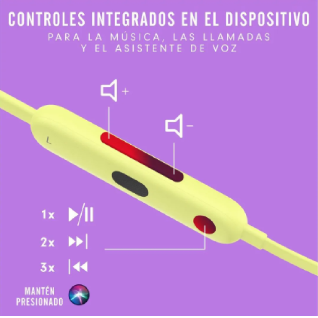 Audífonos Beats Flex - Amarillo Cítrico