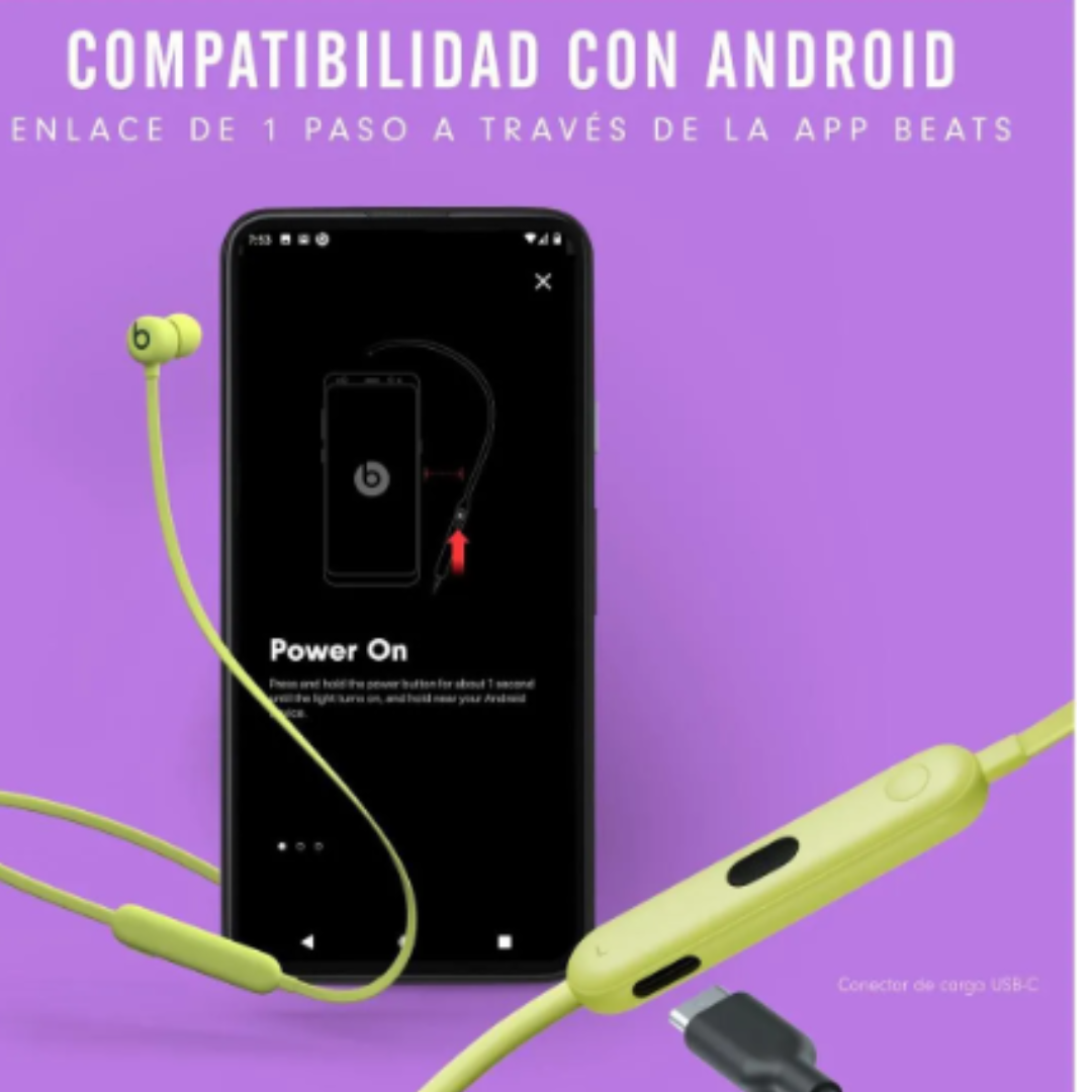 Audífonos Beats Flex - Amarillo Cítrico