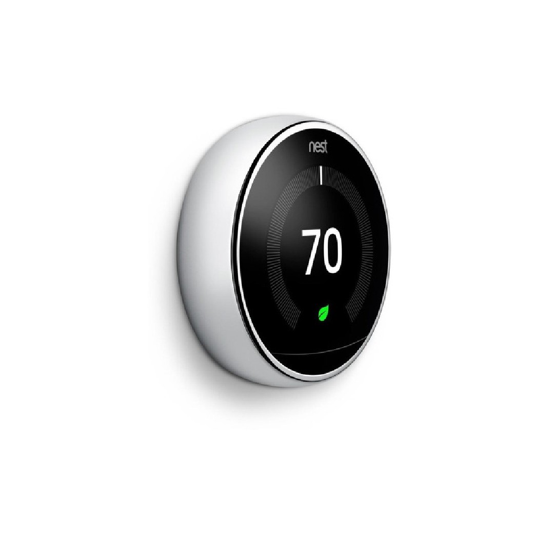 Termostato Inteligente Nest 3ra Generacion Polished Steel 
