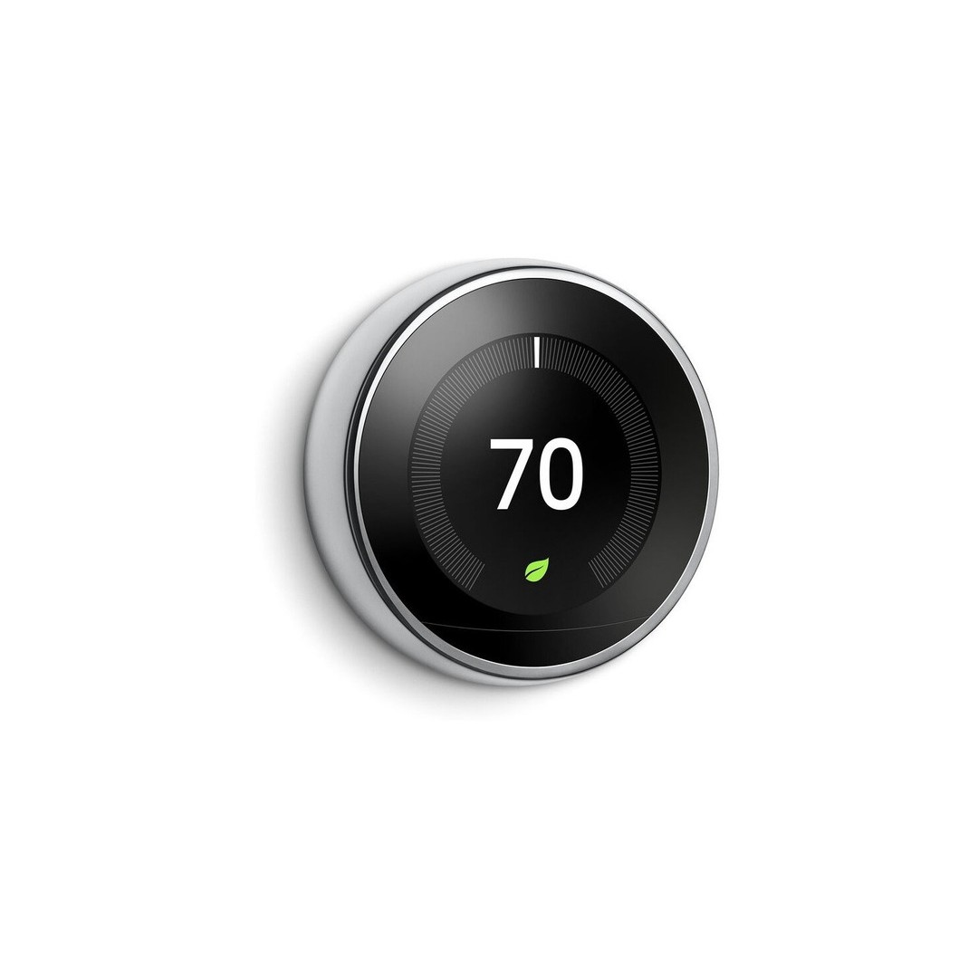 Termostato Inteligente Nest 3ra Generacion Polished Steel 