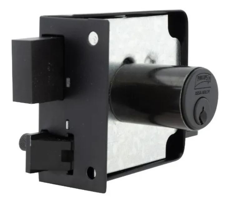 Cerradura Sobreponer Izquierda 715 If Phillips Negro.