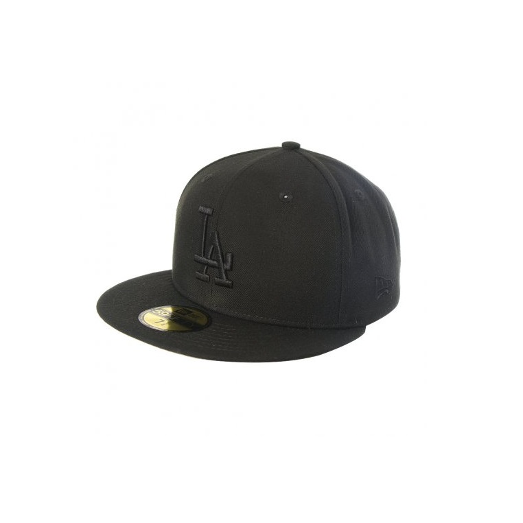 Gorra New Era 59Fifty Dodgers LA Negro (Hombre) 11591150