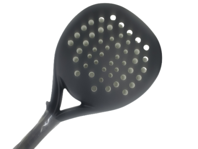 Pala Padel Genérica Lágrima 365gr Negra