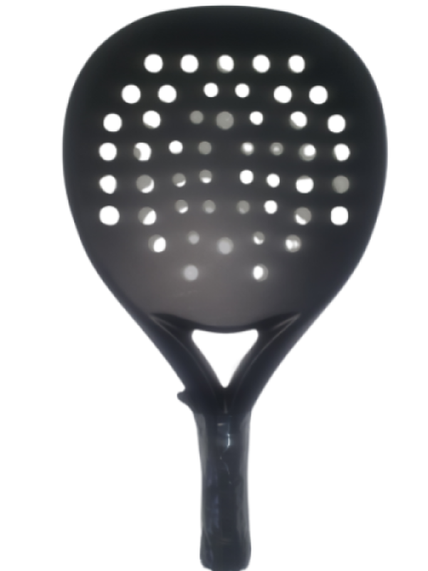 Pala Padel Genérica Lágrima 365gr Negra