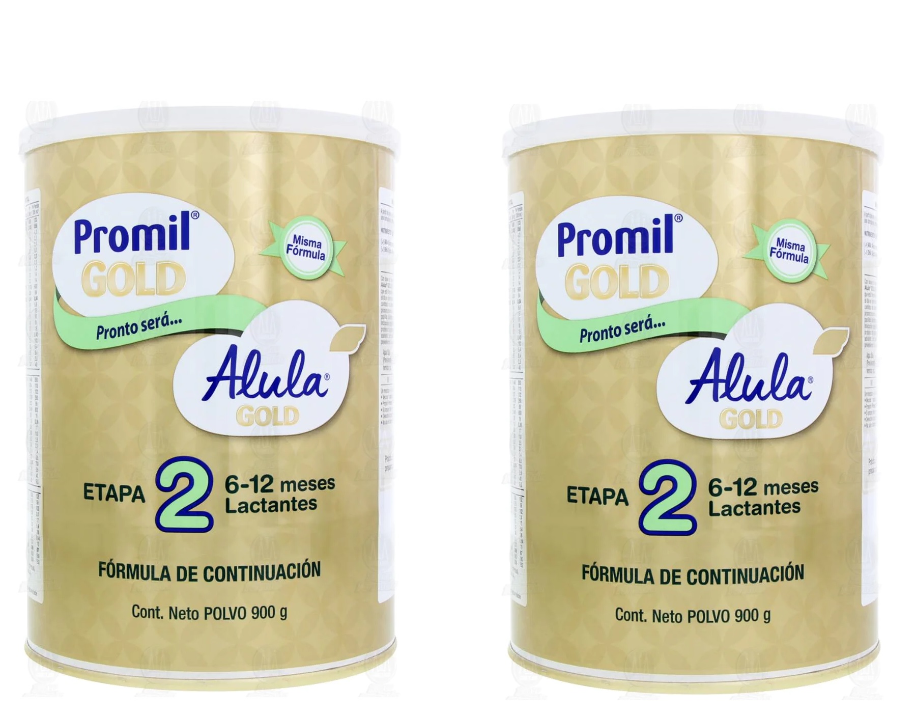Promil Alula Gold 2 900g 2 Latas Fórmula Bebé 6-12 Meses