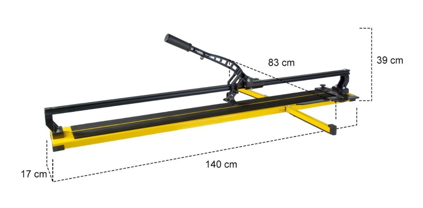 Cortadora De Piso Azulejo Manual 120cm Loseta Ceramica