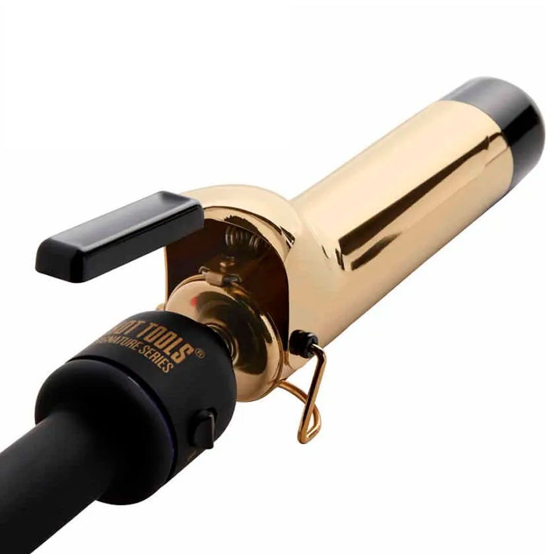 Tenaza Rizadora Hot Tools 1 Curling Iron 24k Gold