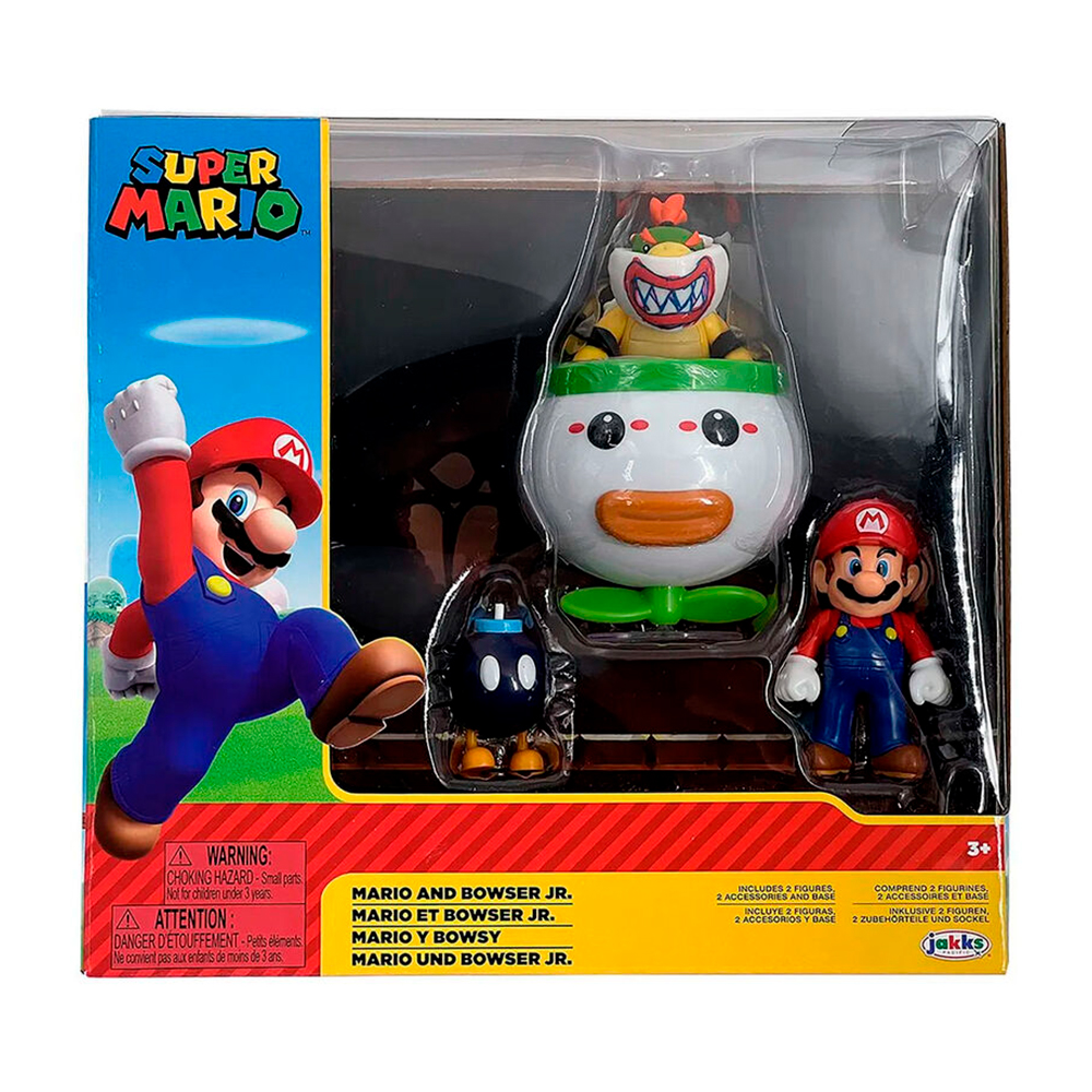 Mario Bros Mario and Bowser JR