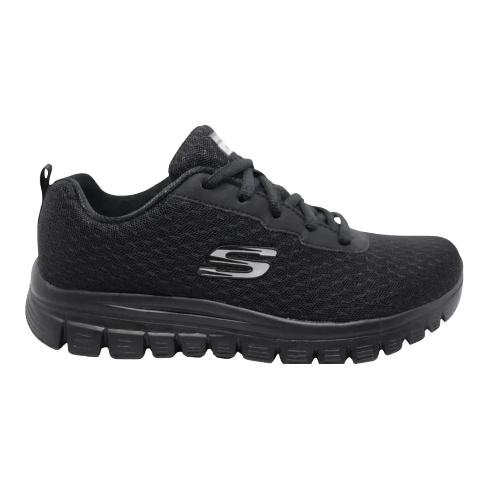 Tenis Skechers negro Dama Original Memory Foam