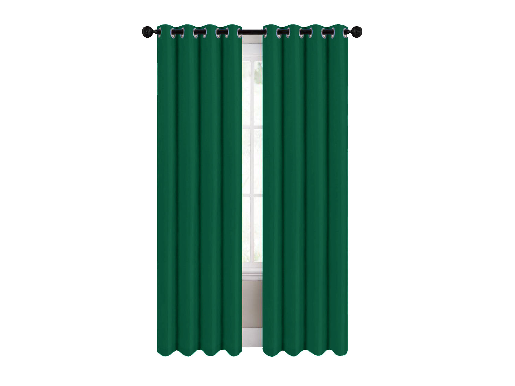 Cortina Blackout 264cm ancho x 213cm largo en 2 paneles