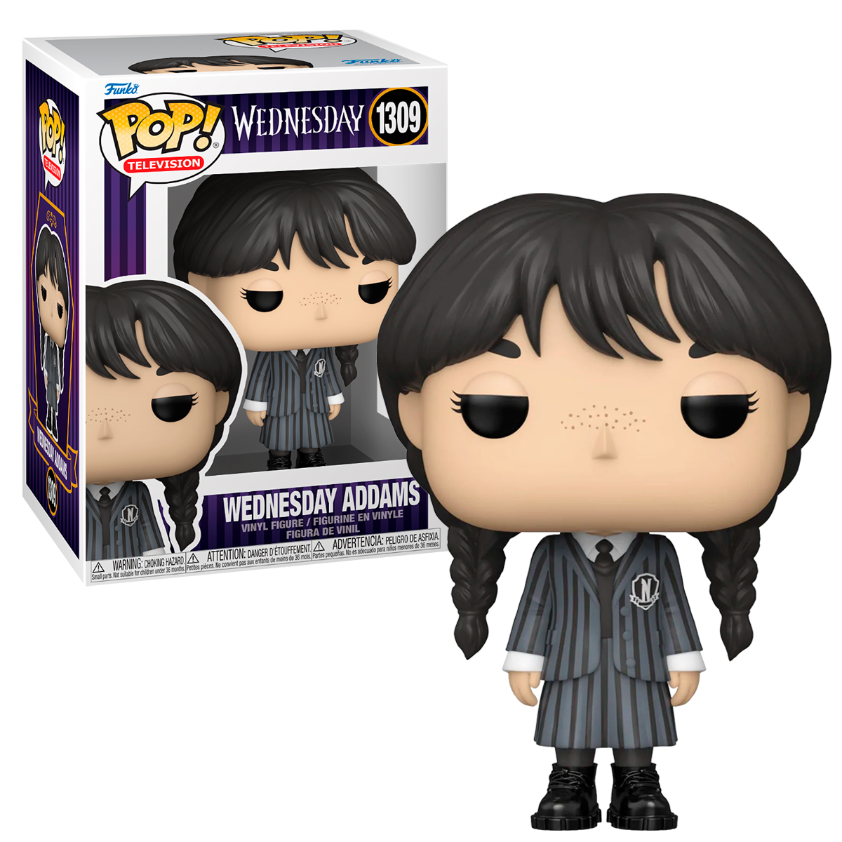 Funko Pop Merlina Addams #1309 Serie Wednesday Netflix Original