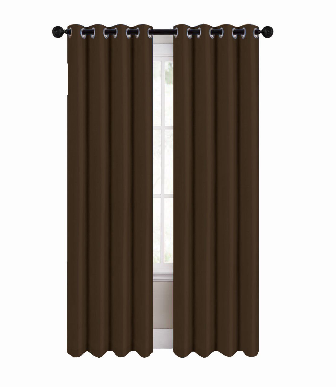 Cortina Blackout 264cm ancho x 213cm largo en 2 paneles