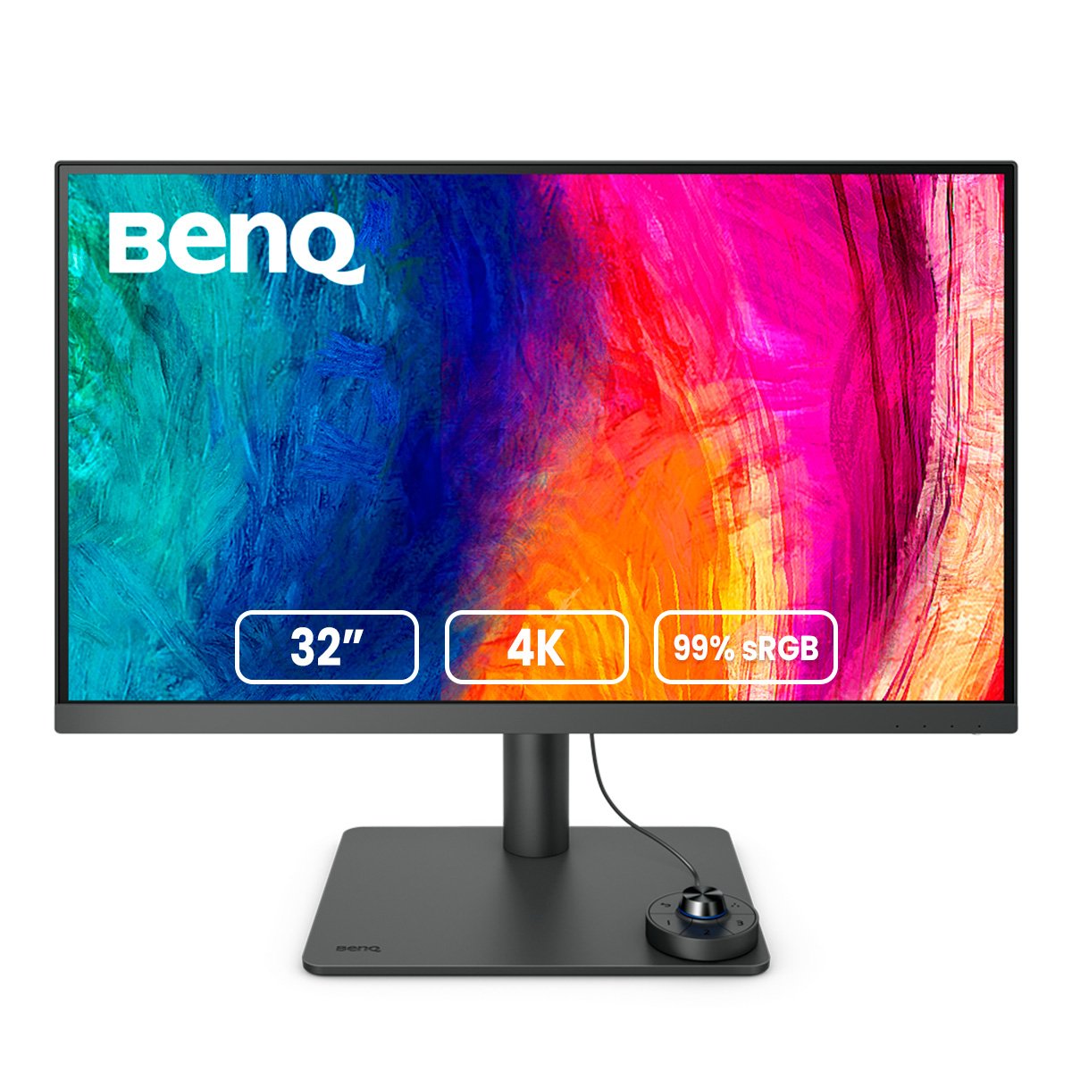 Monitor para Diseño 4K 32 pulgadas BenQ PD3205U IPS 99% sRGB