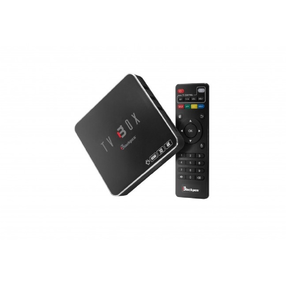 Blackpcs TV Box EO104K-BL WiFi HDMI RJ-45 Android 5.1 Negro tv pantalla smart tv portátil usb negro