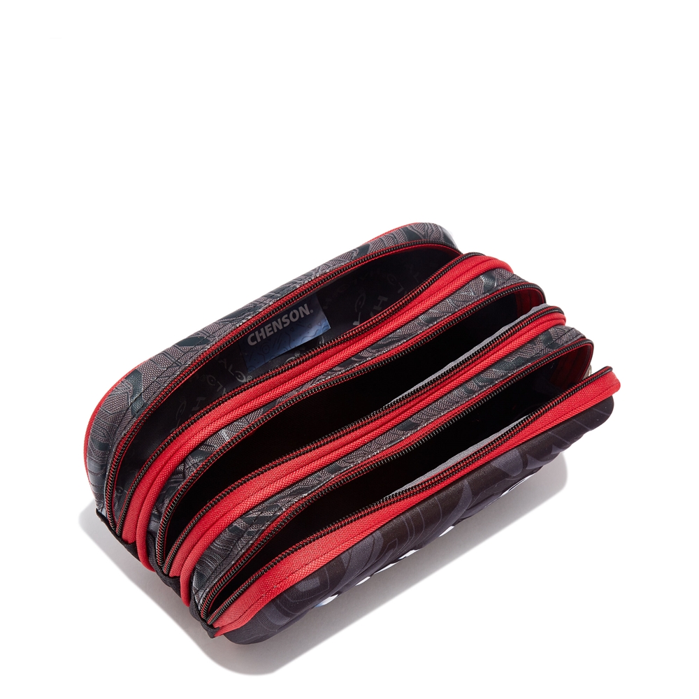 Lapicera Escolar Chenson Triple Cierre Halo HA64779-3