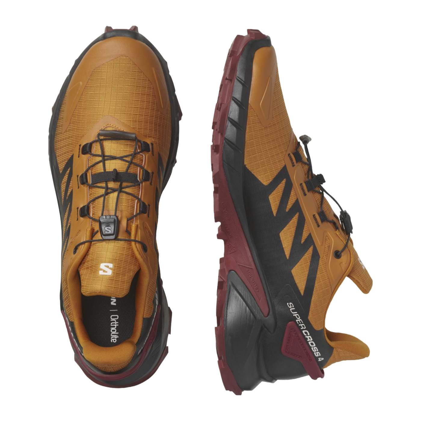 TENIS SALOMON HOMBRE NARANJA SUPERCROSS 4 L47119300