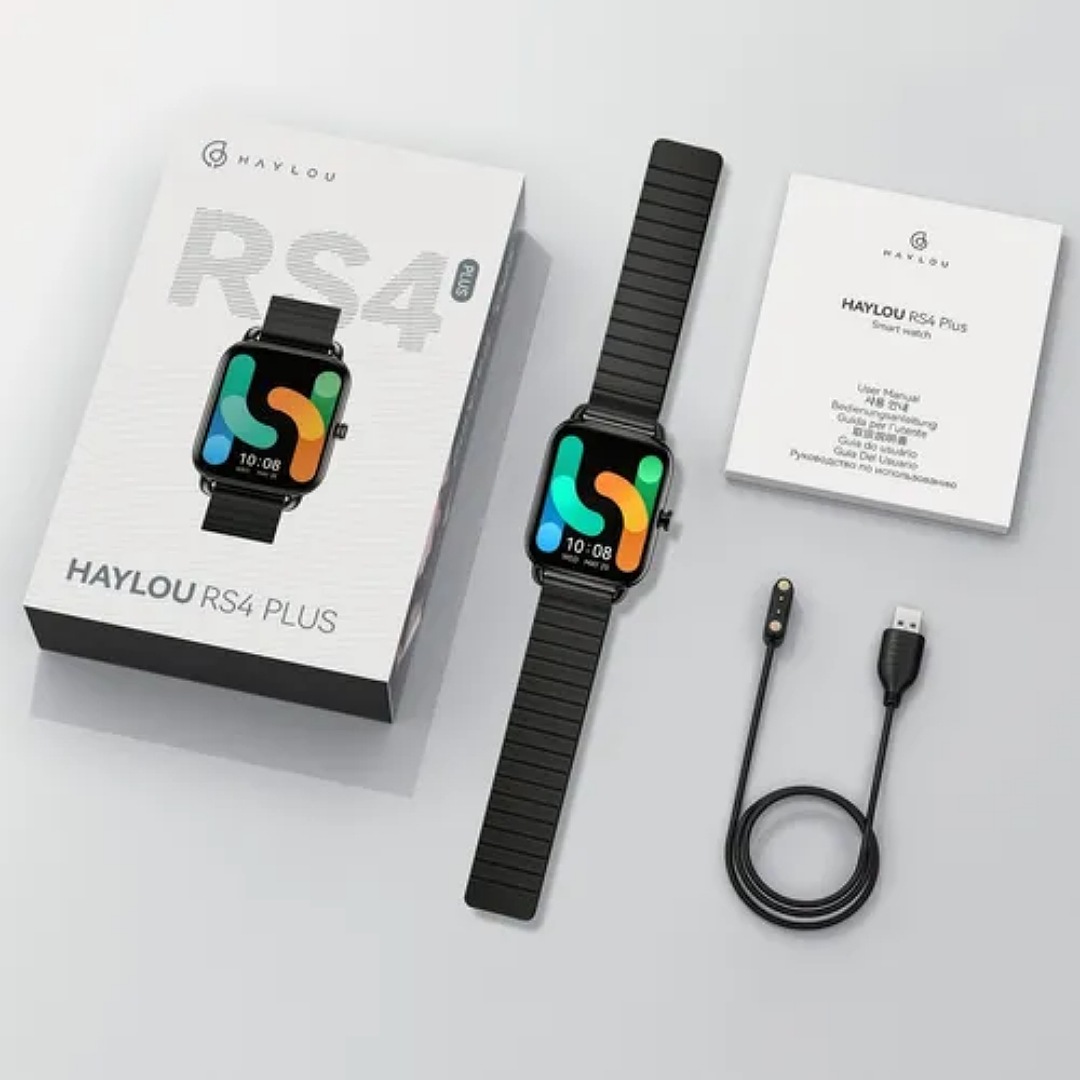 Haylou Rs4 Plus (ls11) V5.2 Reloj Inteligente Amoled Display