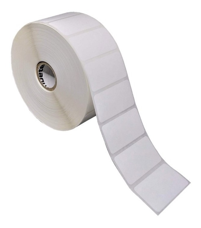 50 Rollos Etiqueta Térmica 2x1 (51x25 Mm) Full 1000 Pzs C/u