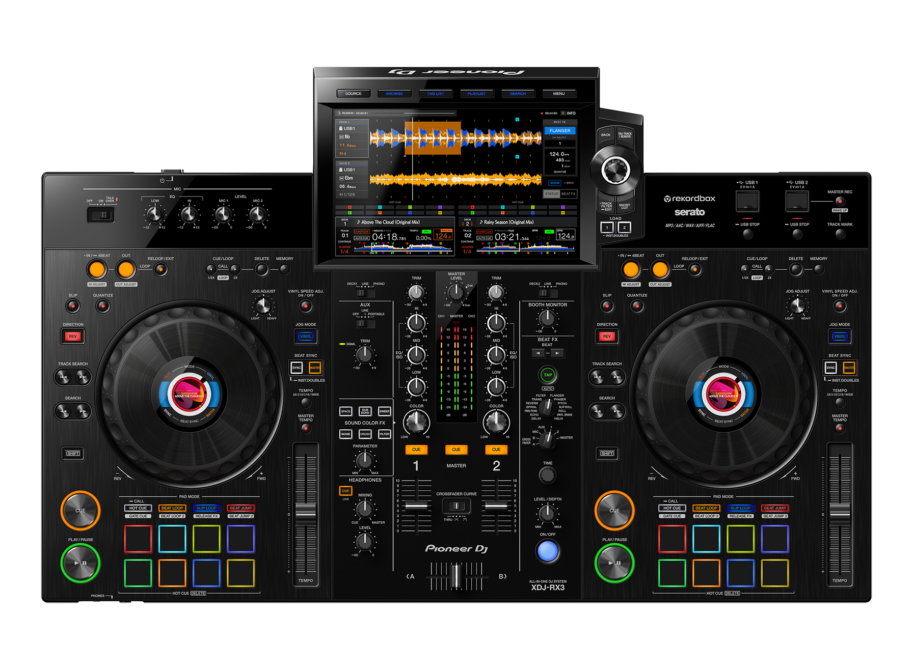 XDJ-RX3 Sistema DJ Todo en Uno de 2 canales Pioneer