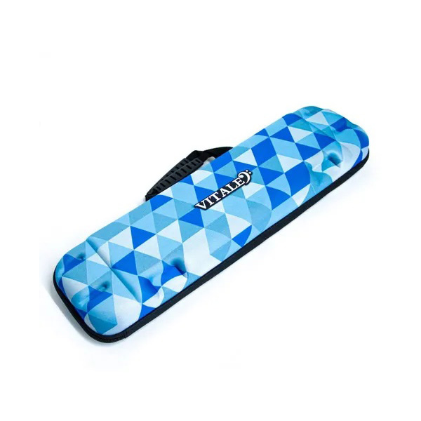 Melódica VITALE de 32 Teclas Azul Triángulos C/Estuche