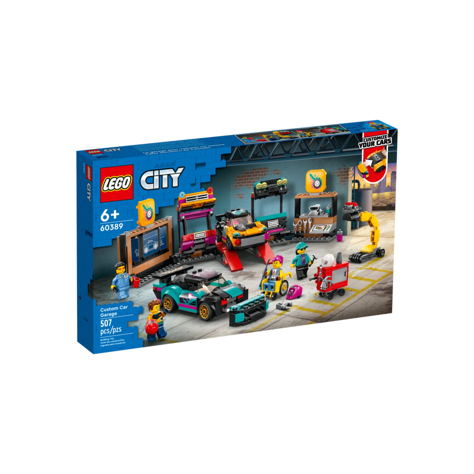 Lego 60389 Taller Mecánico de Tuning