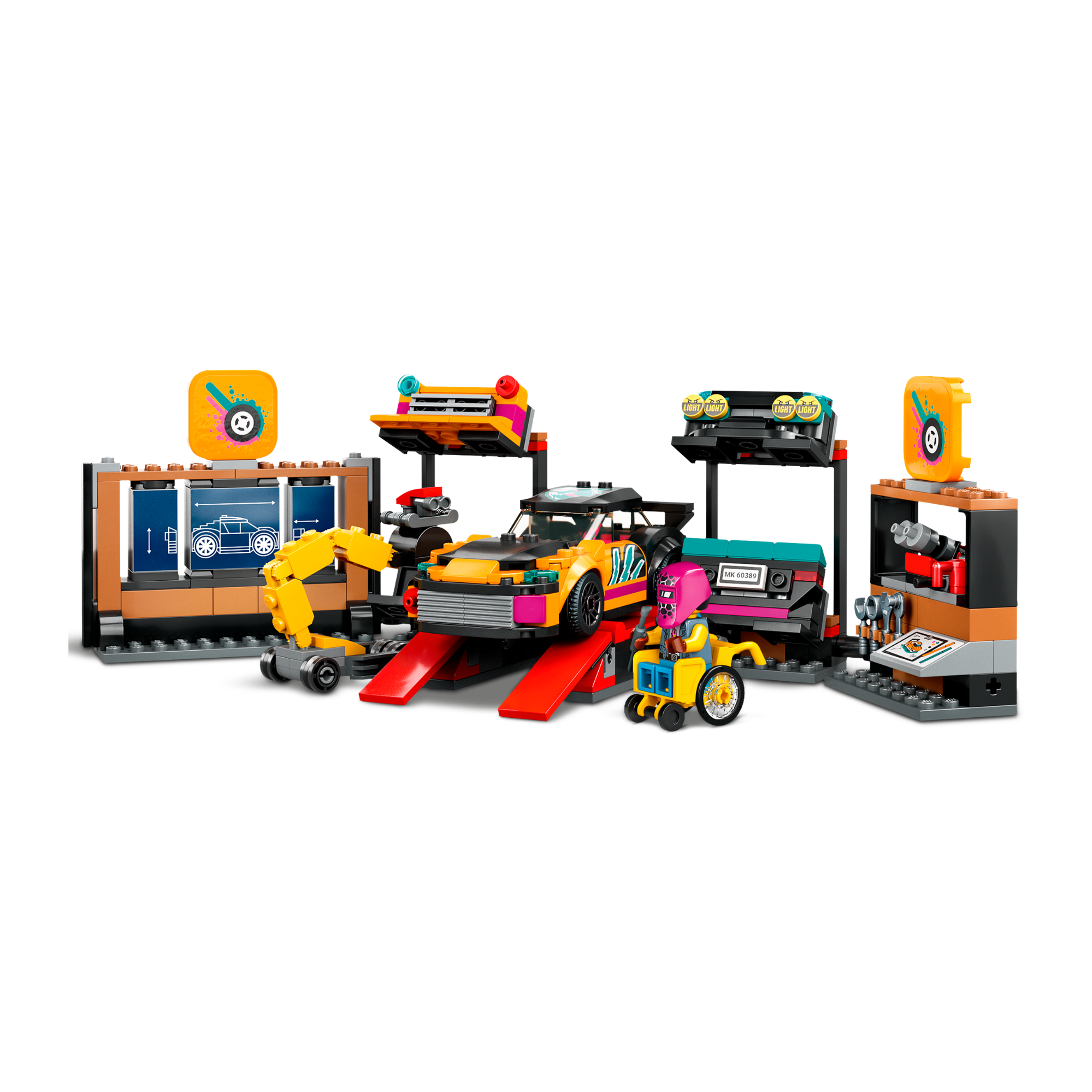 Lego 60389 Taller Mecánico de Tuning