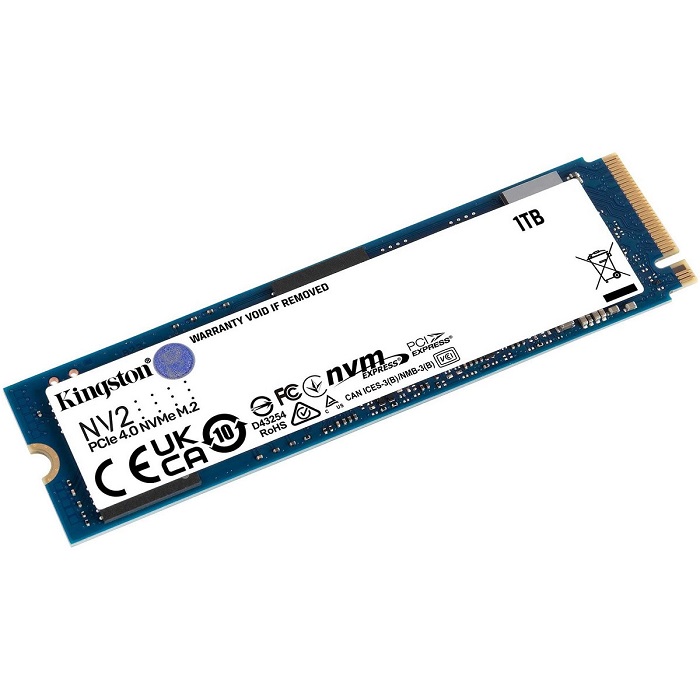 M.2 2280 SSD 1TB Kingston NV2 PCIe 4.0 NVMe SNV2S/1000G