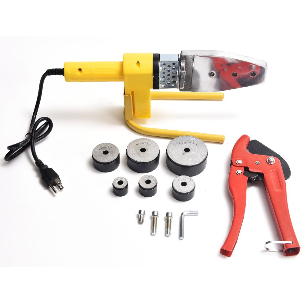 Kit De Termofusor Con 6 Dados Tijeras Estuche Metalico 110v