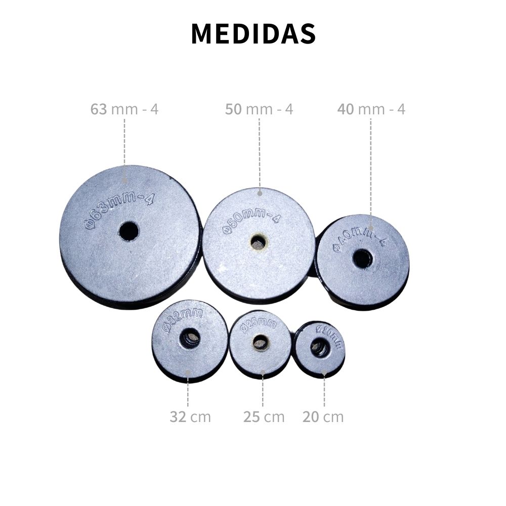 Kit De Termofusor Con 6 Dados Tijeras Estuche Metalico 110v