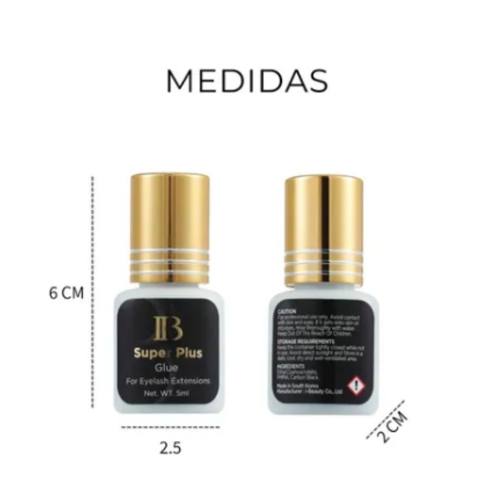 Pegamento De Pestañas Ib Super Plus 5 Ml Bolsa Secado Rapido