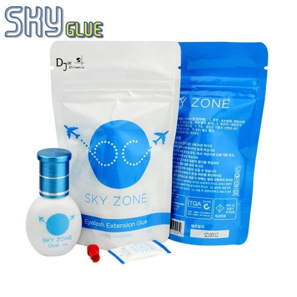 Adhesivo Profesional Sky Zone 5ml  Extensiones Secado Rapido
